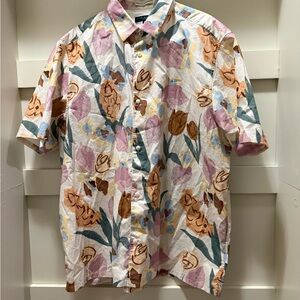 Ted Baker Floral Patterned Men's Shirt